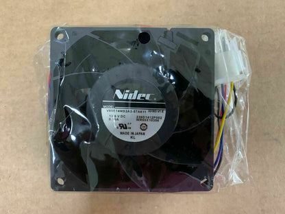 new For GE Refrigerator Fan Nidec V80E14MS2A3-57A611 239D1412P002 13.6V WR60X10356 - GE