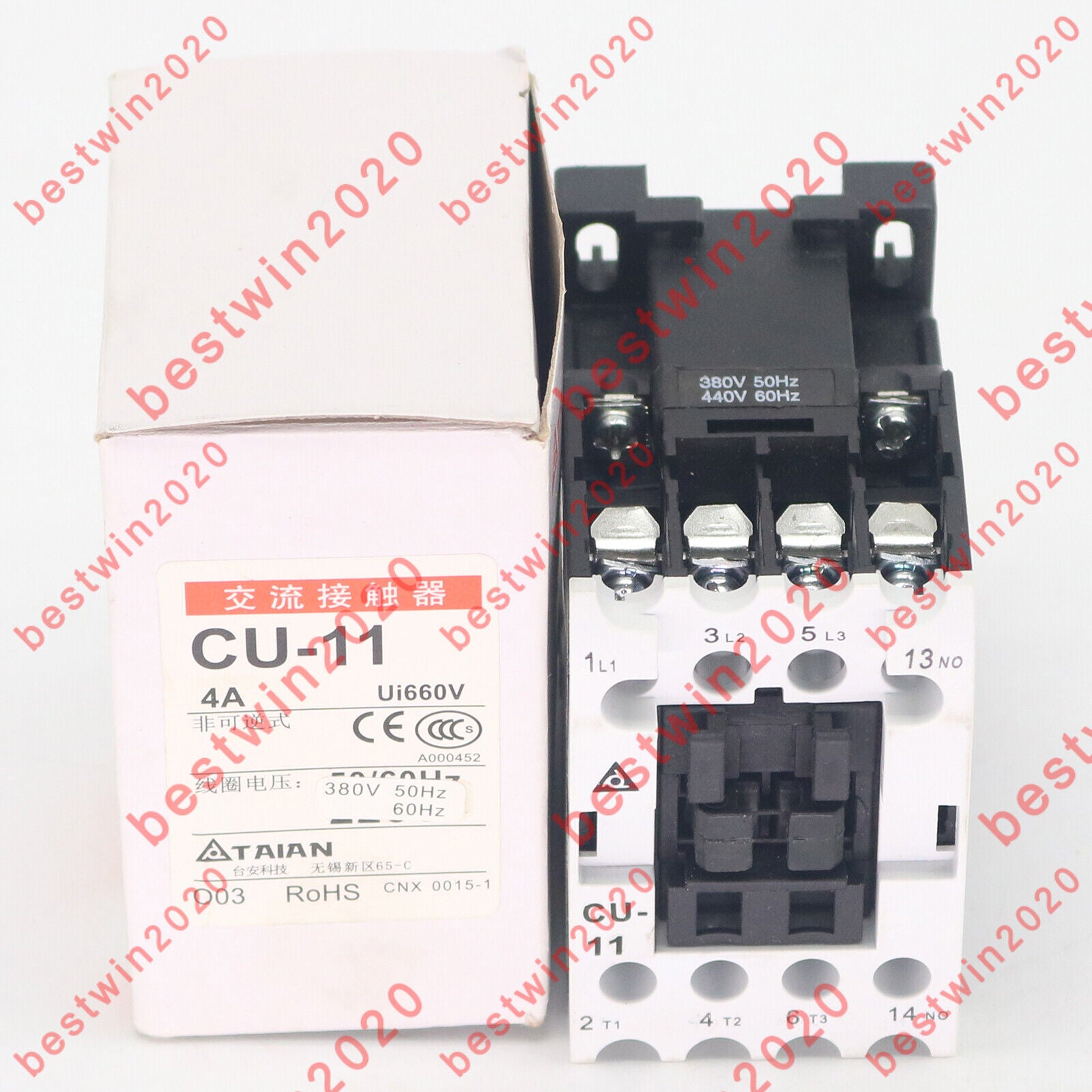 new TECO CU-11 380V  AC Contactor