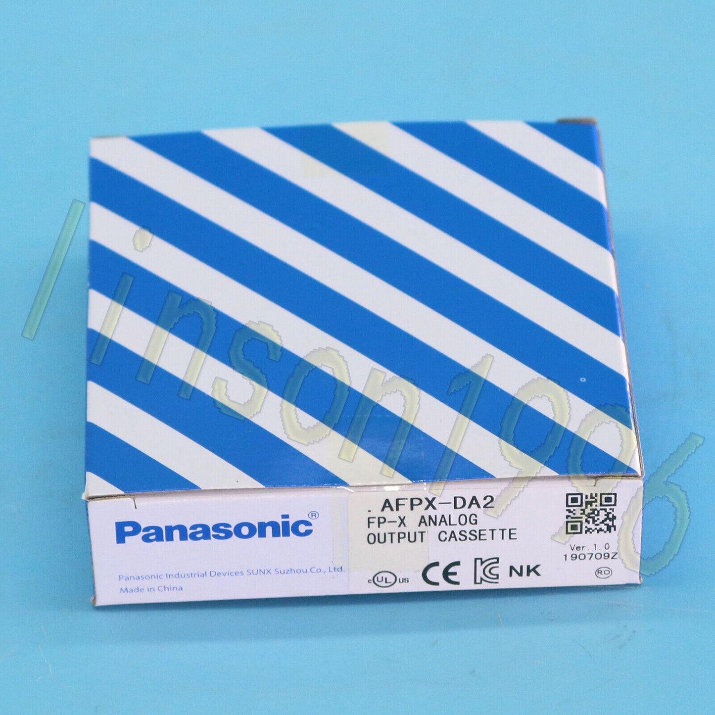 New 1PCS In-Box Set for Panasonic AFPX-DA2 Analog Output Device, One Year Warranty - PANASONIC