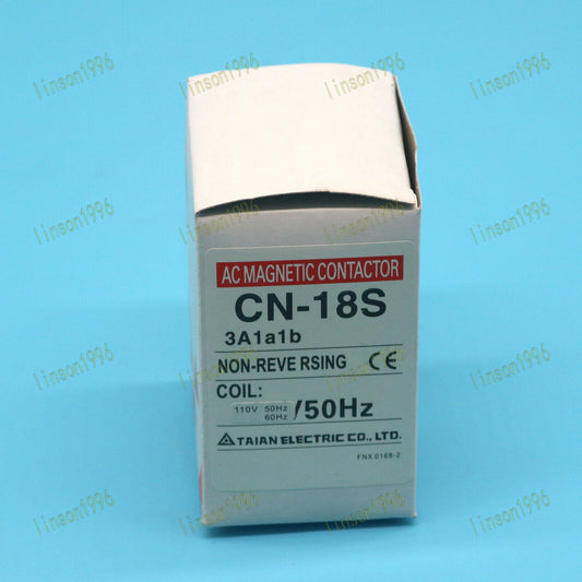 TECO CN-18S 110V AC Contactor - TECO