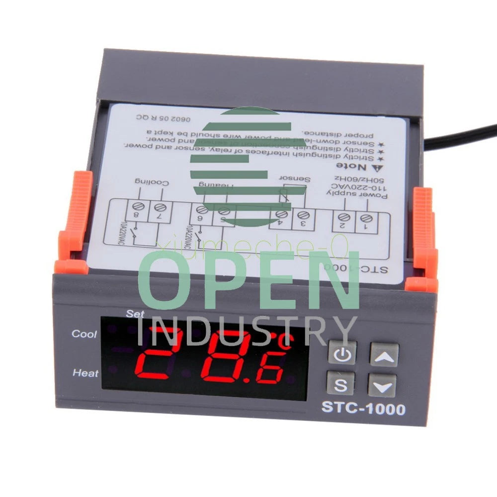 1X AC DC 24V All-Purpose STC-1000 Digital Temperature Control Controller Sensor
