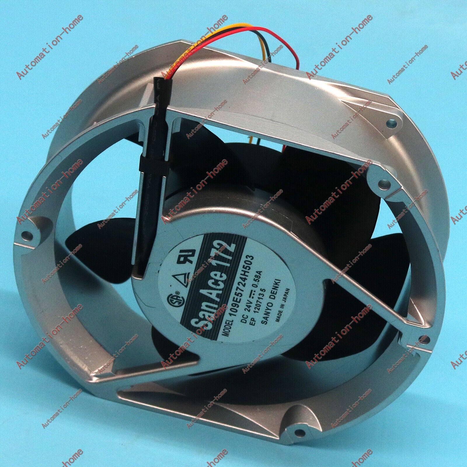 new 1Pc  SANYO ORIGIANL Axial flow fan 109E5724H503 24V 0.58A 172*150*51MM#GL