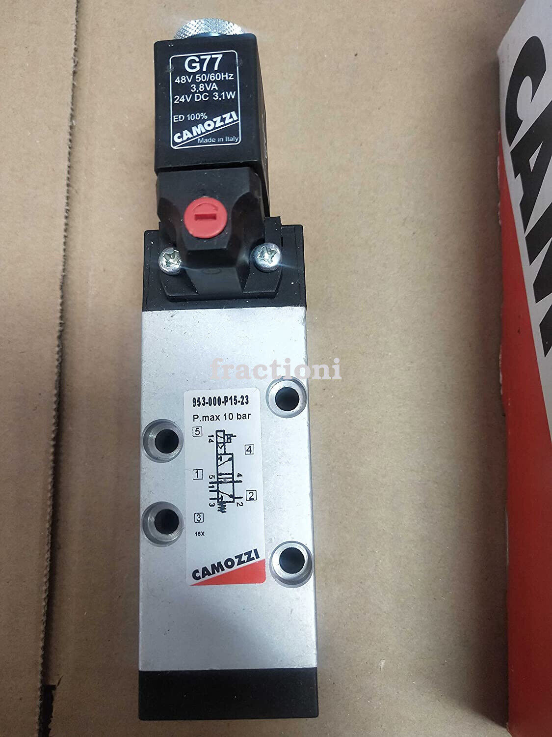 Camozzi 953-000-P15-23 with 1-Year Warranty - CAMOZZI