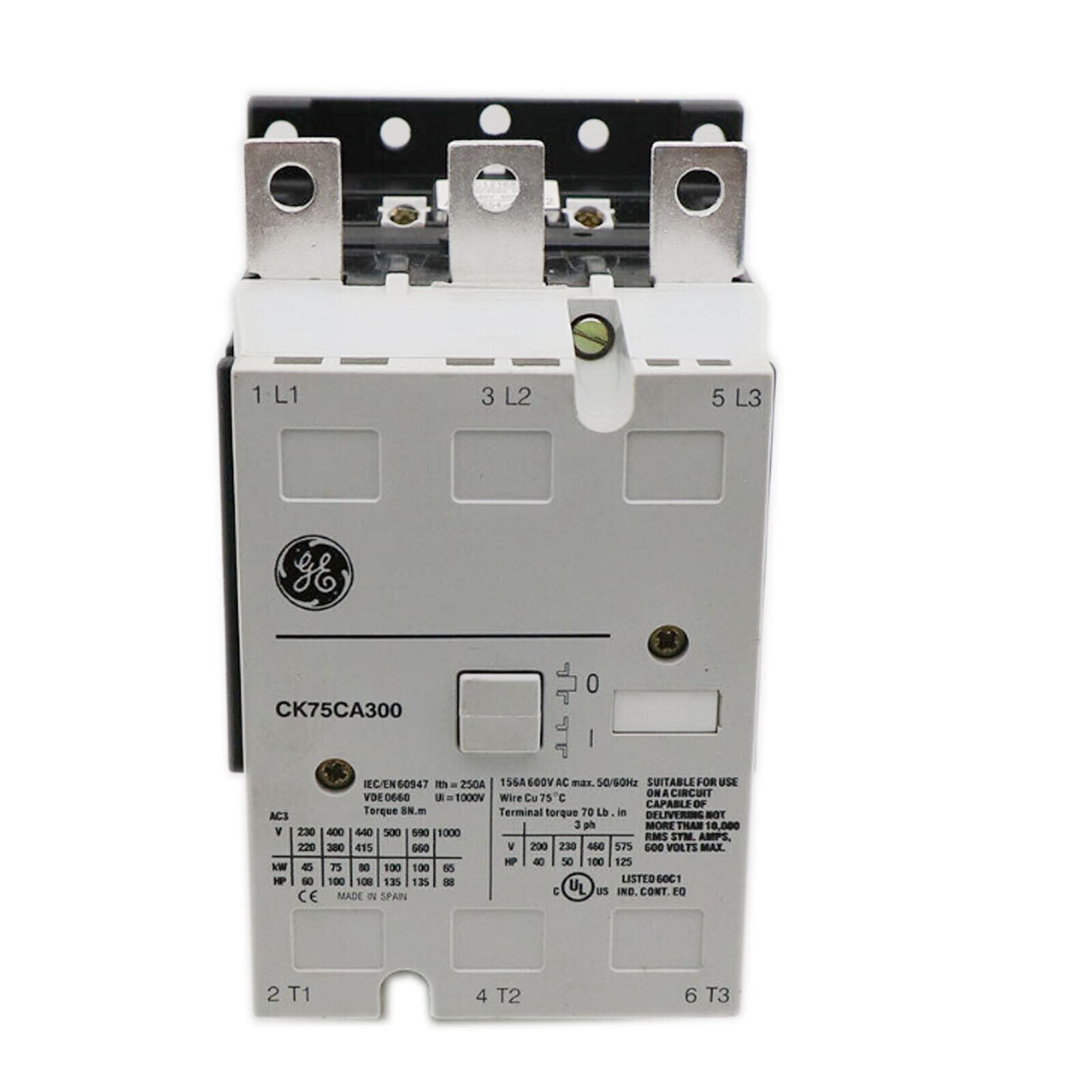 1PC GE CK75CA300 AC380V Contactor - GE