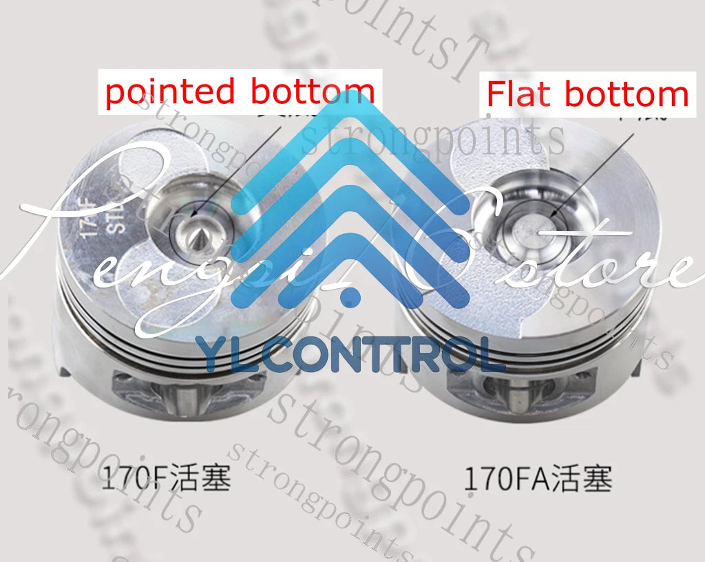 Air-cooled diesel engine/microtiller parts186FA188/190/192F piston ring assembly