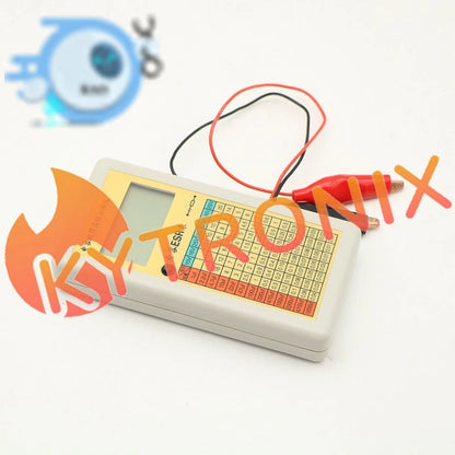 Digital LCD ESR Capacitance Ohm Meter In Circuit Tester