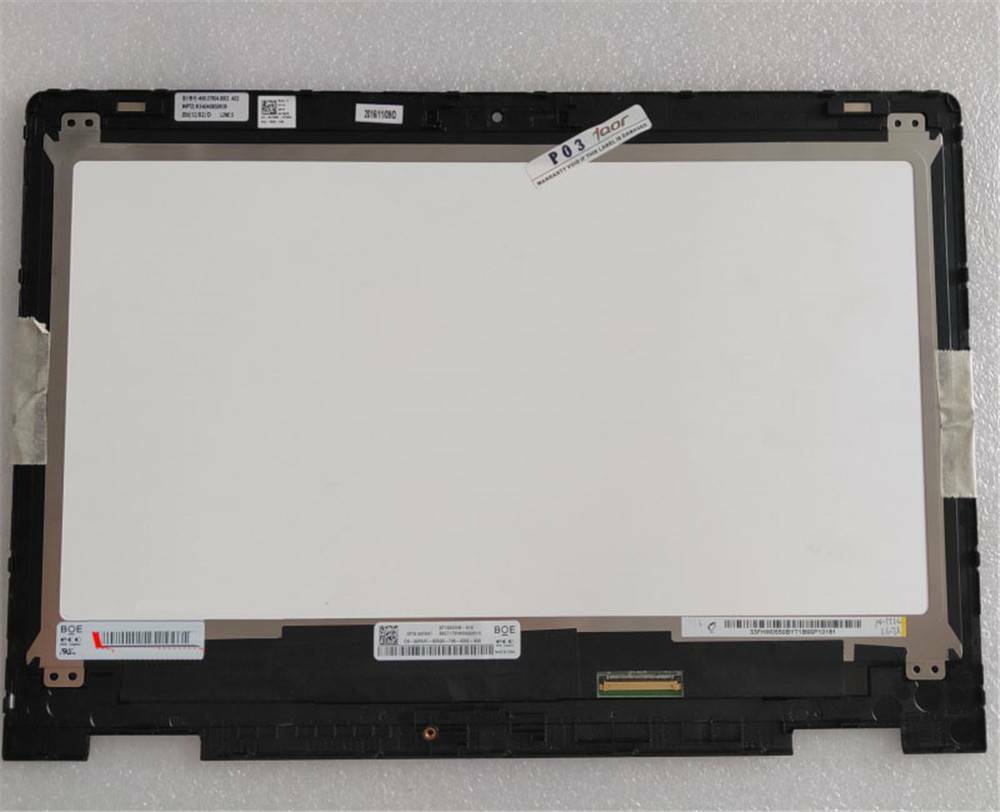 new 13.3" FHD Touch Screen Digitizer w/bezel NV133FHM-N41 Dell Inspiron 13 7368