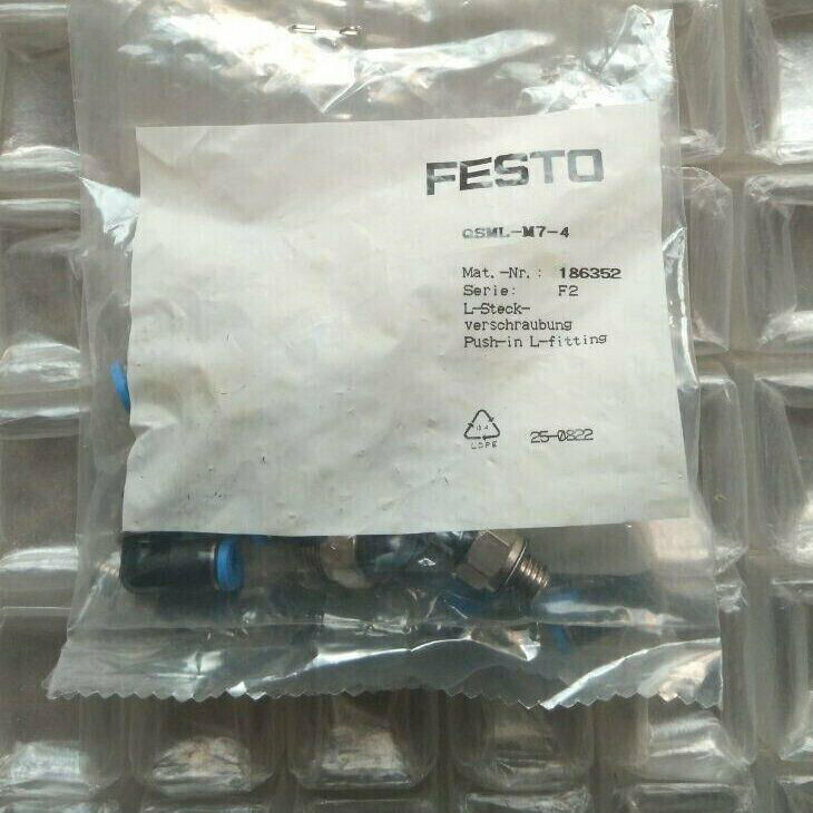 10PC FESTO Connector QSML-M7-4 - FESTO