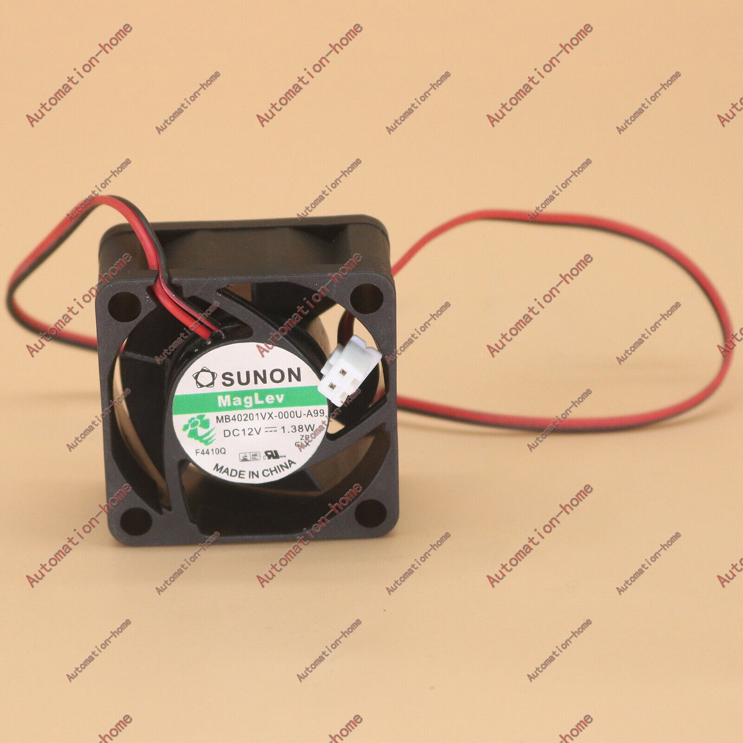 SUNON Magnetic Levitation Fan MB40201VX-000U-A99 12V 1.38W 4020 4CM 2-pin Magnetic Levitation Fan - SUNON