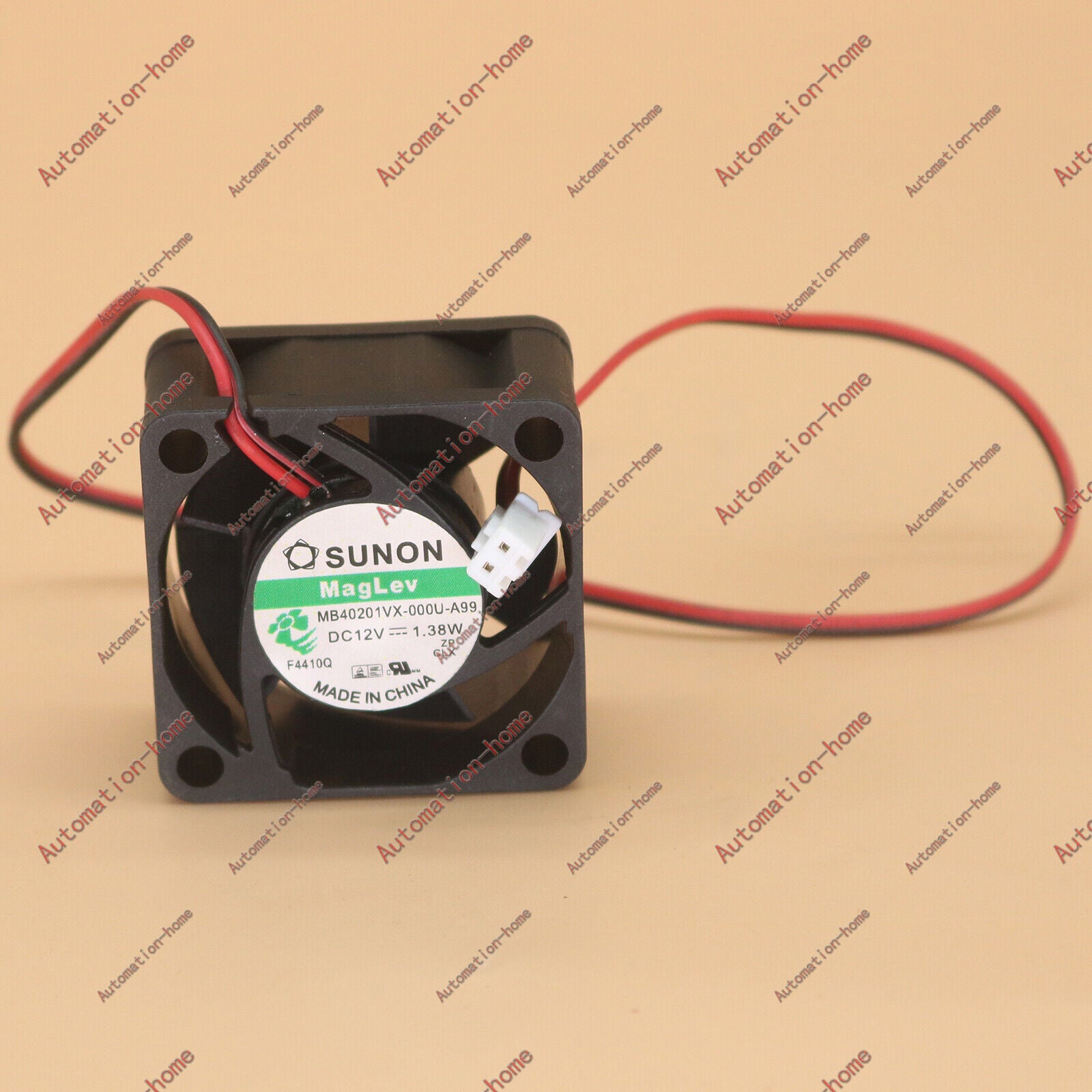 SUNON Magnetic Levitation Fan MB40201VX-000U-A99 12V 1.38W 4020 4CM 2-pin Magnetic Levitation Fan - SUNON