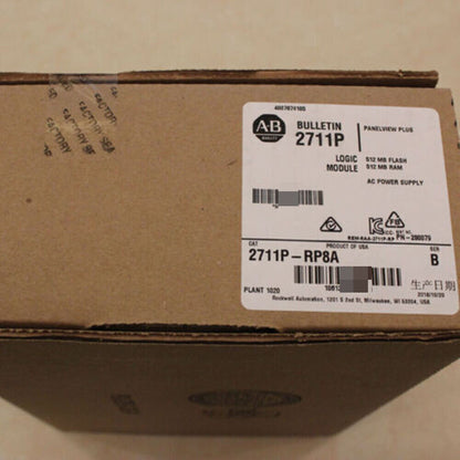 Allen-Bradley 2711P-RP8A HMI Plus 6 Logic Module Sealed - ALLEN-BRADLEY