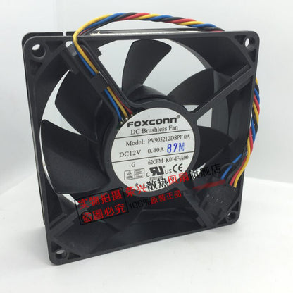 PV903212DSPF 0A 12V 0.40A 9232 4-wire temperature control cooling fan