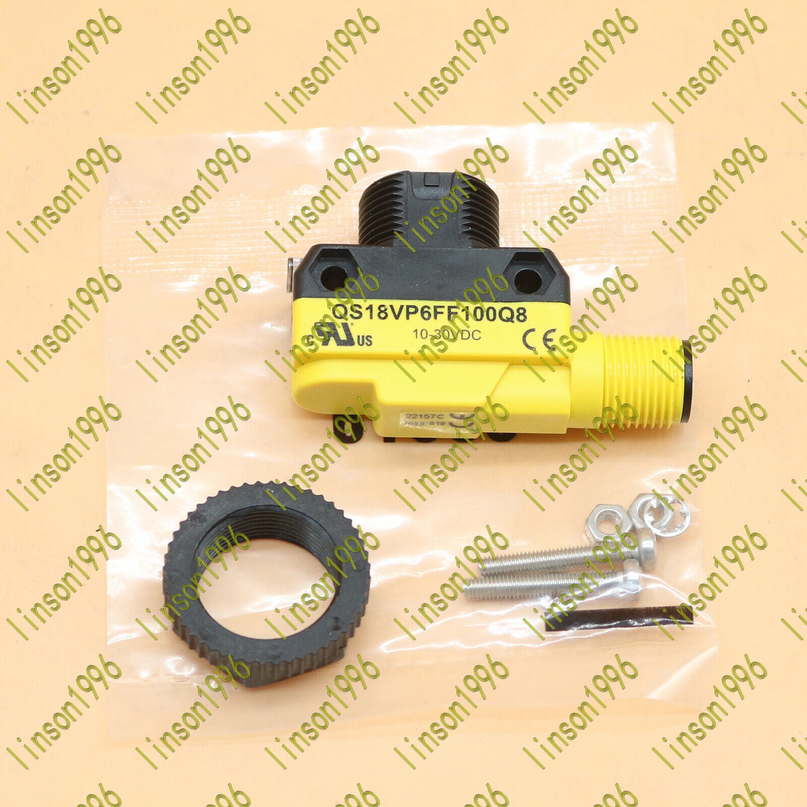 BANNER QS18VP6FF100Q8 Photoelectric Switch Sensor with Fast Shipment - BANNER