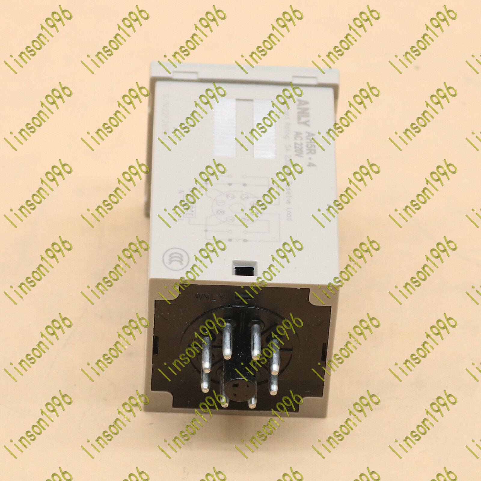 new 1PC  ANLY AH5R-4 AH5R-4 220V time relay Fast ANLY