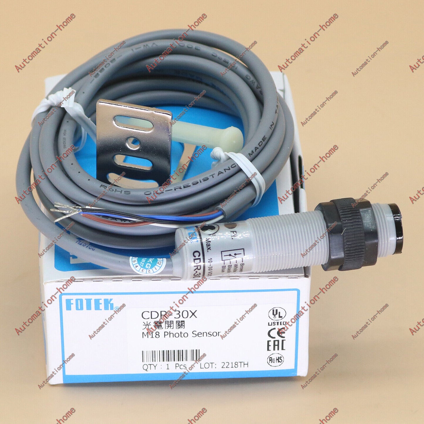 1PCS FOTEK CDR-30X Photoelectric Switch - FOTEK