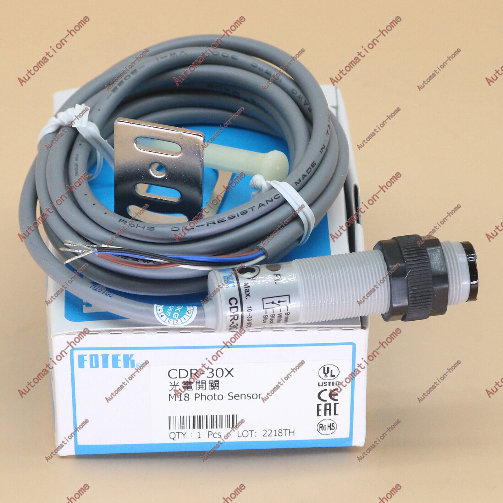 new 1pcs   FOTEK CDR-30X Photoelectric Switch In FOTEK