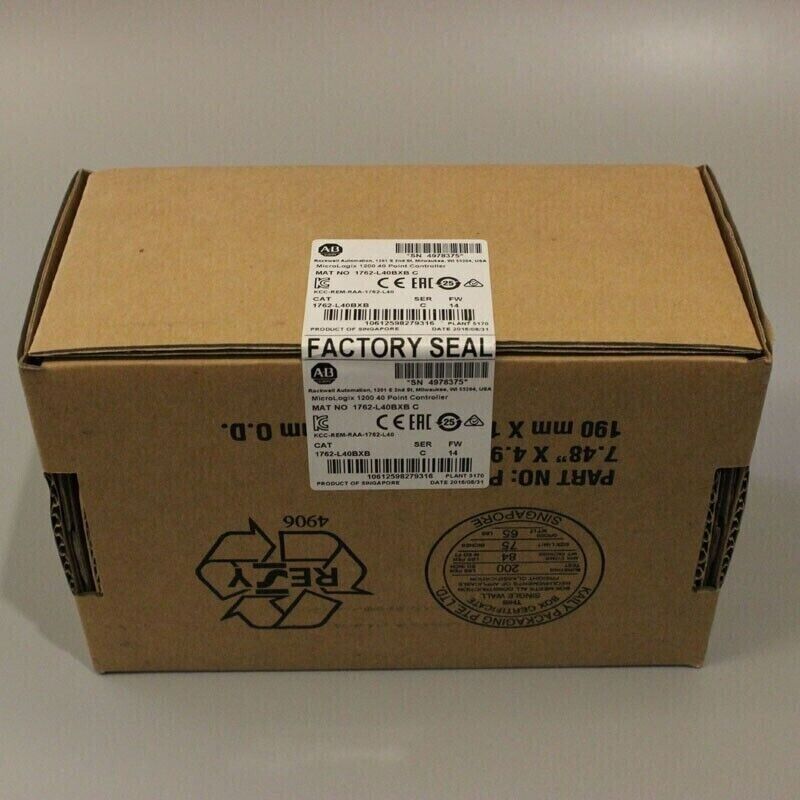 Allen Bradley MicroLogix 1200 40 Point Controller 1762L40BXB - High-Performance Motion Control System - ALLEN BRADLEY