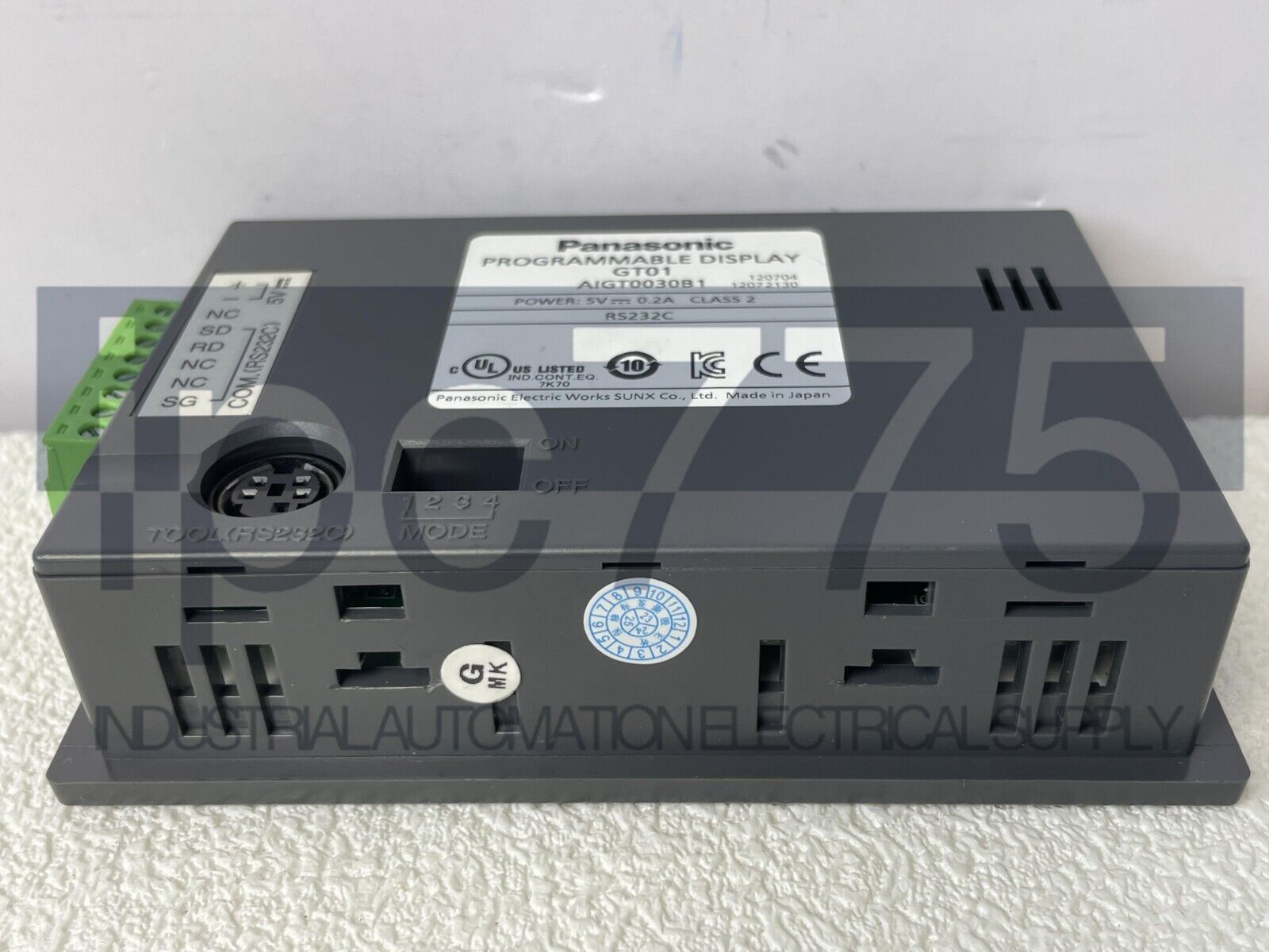 New In-Box PANASONIC AIGT0030B1 Programmable Display GT01 - PANASONIC