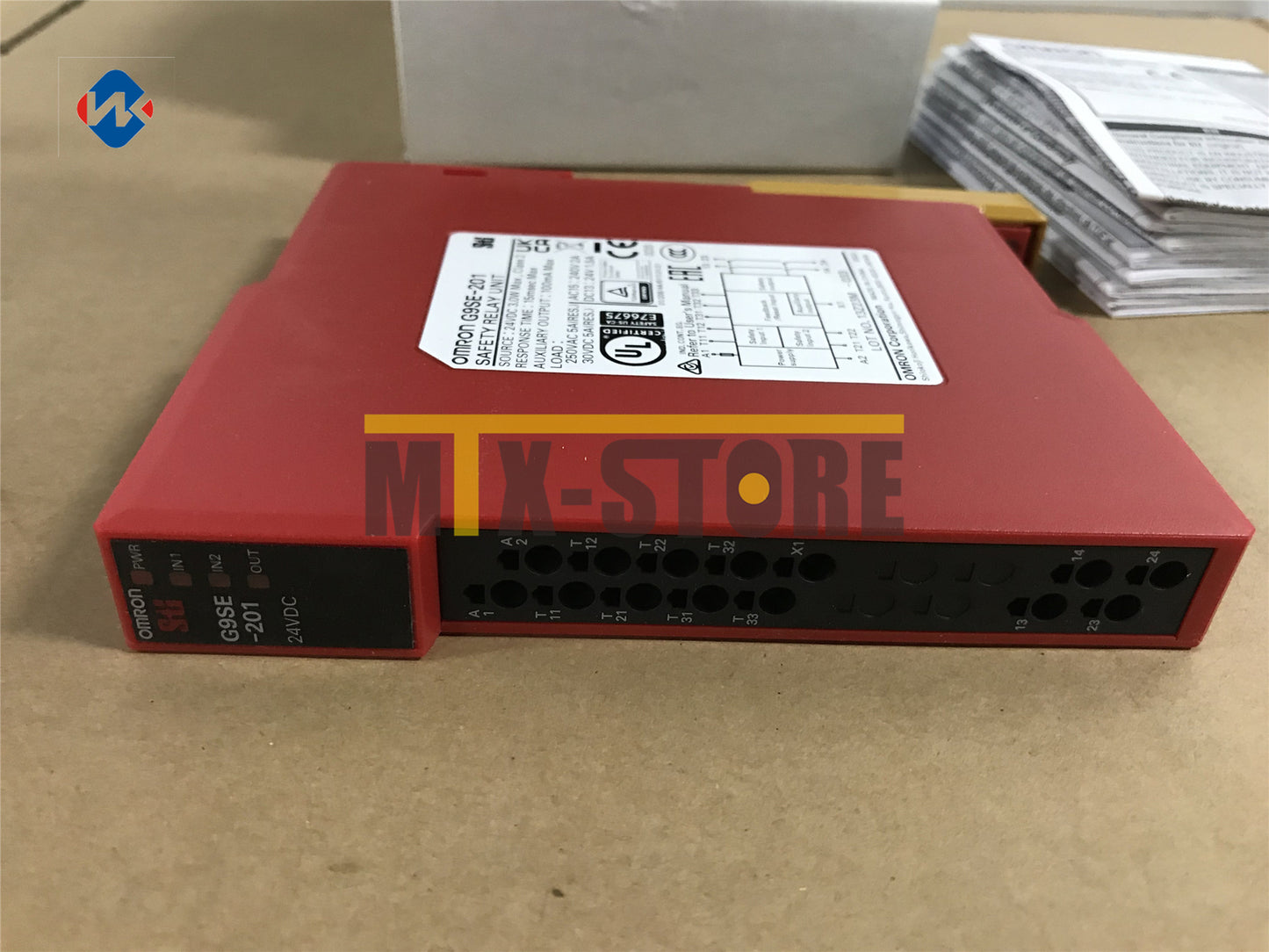 new 1pcs  Omron   G9SE-201 DC24V Safety Relay  ones