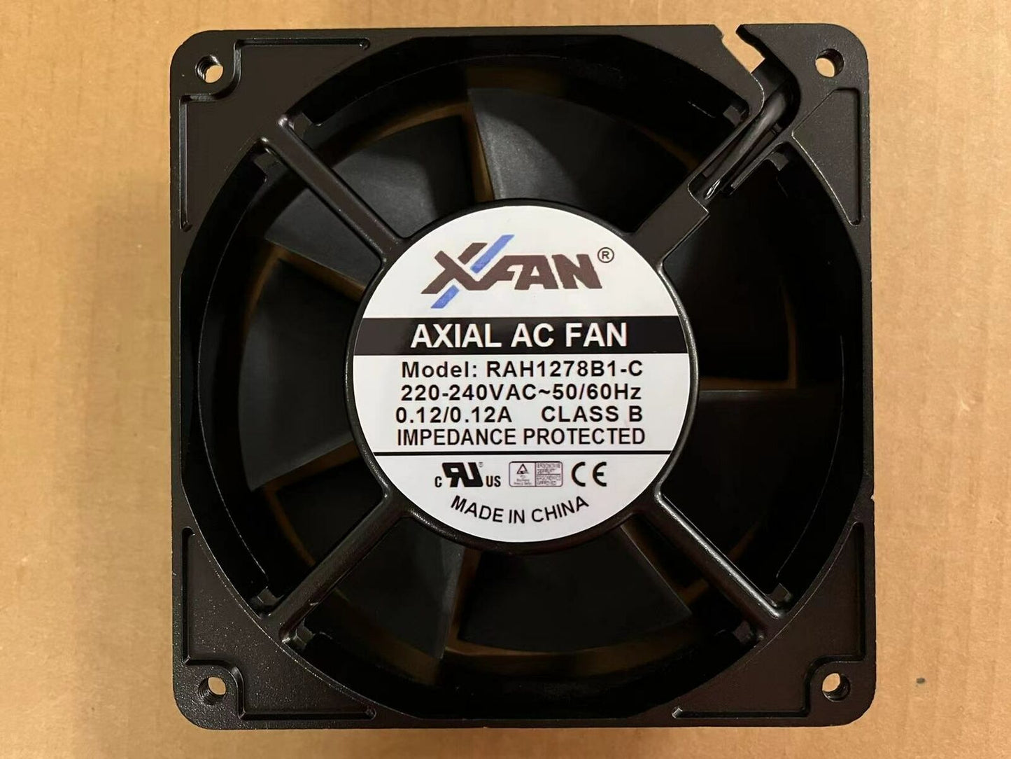 new 1PC XFAN RAH1278B1-C 220-240V 0.12A 12738 cooling fan