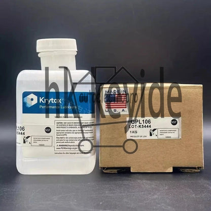 1Pcs Chemours DUPONT Krytox Lubricants GPL106 1Kg (2.2 LB) in box free ship