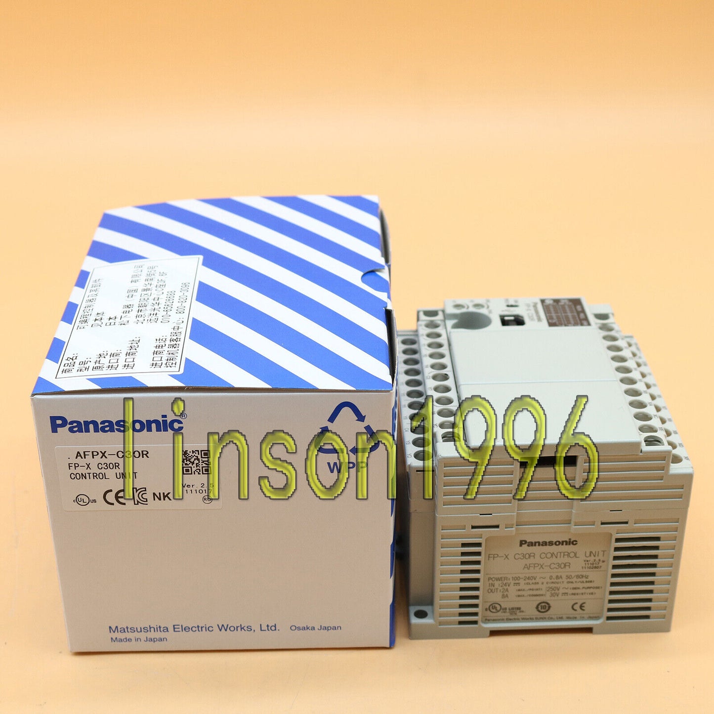 1PC Panasonic Control Unit AFPX-C30R - PANASONIC