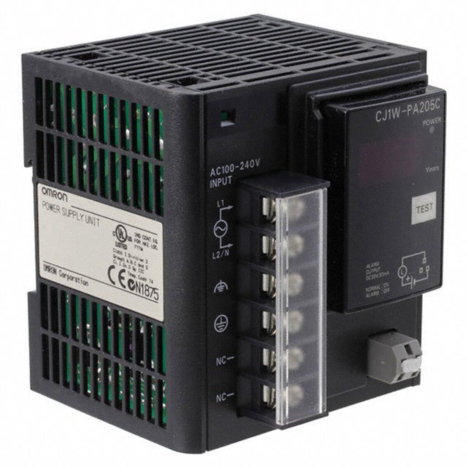 Omron CJ1WPA205C 5A 100~240VAC 5VDC PLC Power Supply Unit - OMRON