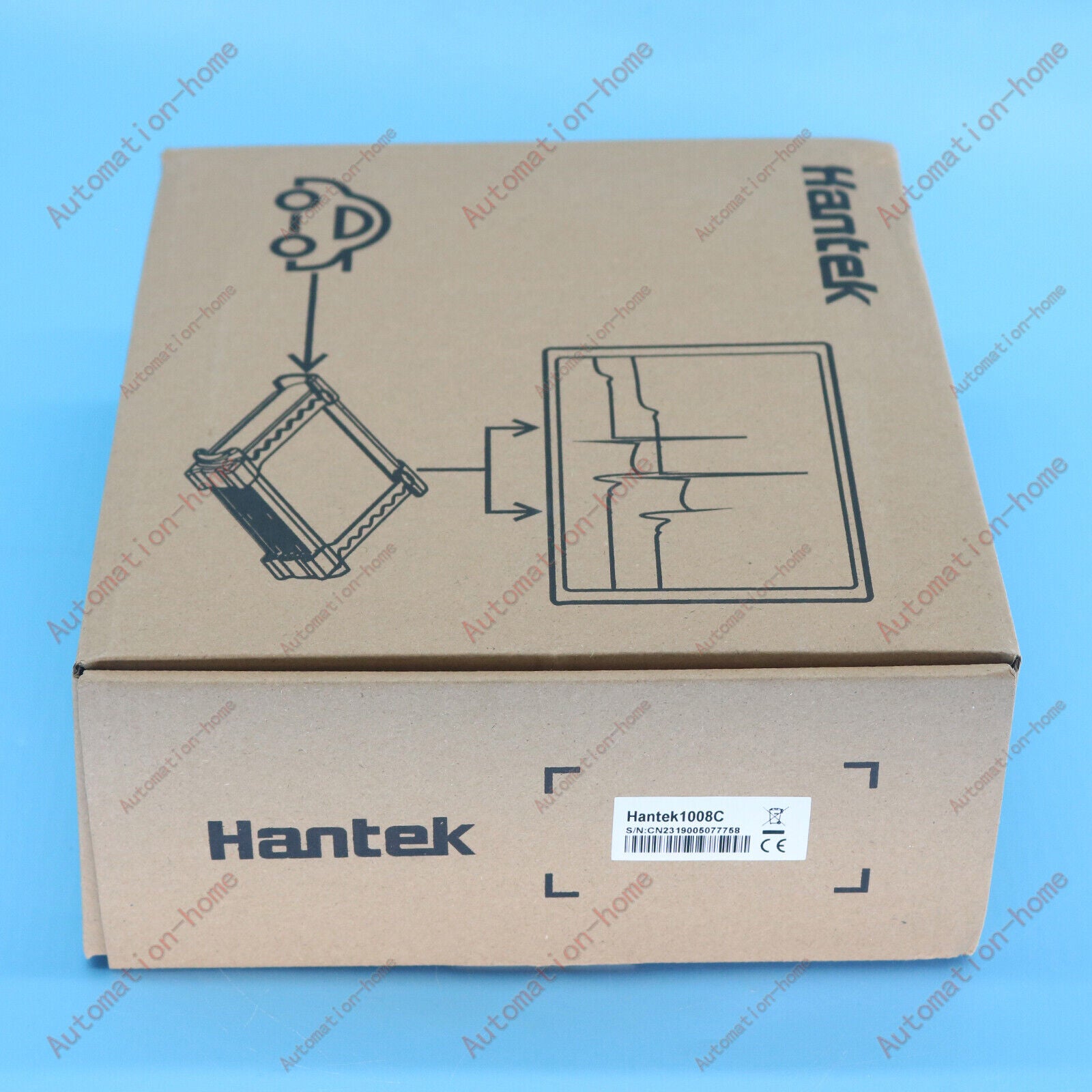 new Hantek 1008C 8 Channel Virtual Automotive Oscilloscope DAQ Signal Generator