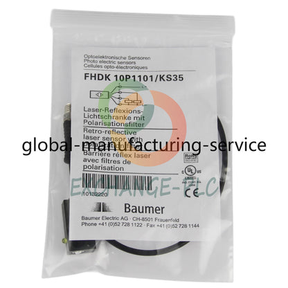 1pc Baumer FHDK 10P1101/KS35 Photoelectric Sensor FHDK10P1101KS35 #su