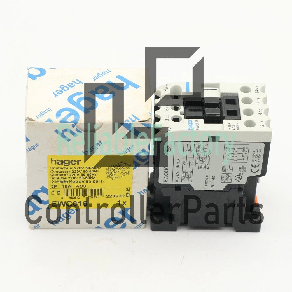 1PCS HAGER AC Contactor EWC016
