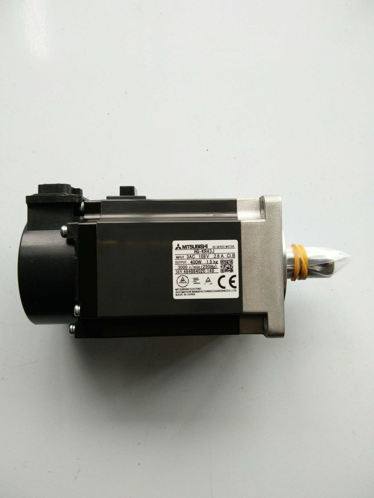used Mitsubishi servo motor HG-KR43J - MITSUBISHI