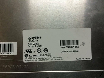 used LM190E08-TLL1 19" 1280×1024 Resolution LCD Screen Panel - AUTOMATION SYSTEMS
