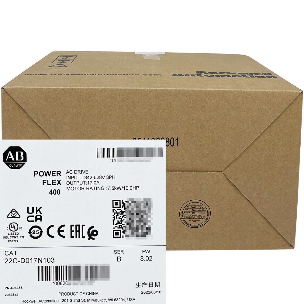 Allen-Bradley 22C-D017N103 Factory Sealed 400 AC Drive - ALLEN-BRADLEY