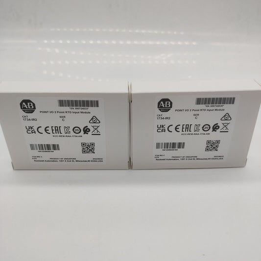 New Factory Sealed AB 1734IR2 SER C POINT 2 Point RTD Input Module - FACTORY SEALED