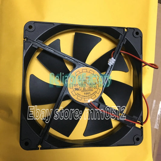 1pcs Yate Loon D14BH-12 DC 12V 0.70A 2pin 140*140*25mm cooling fan