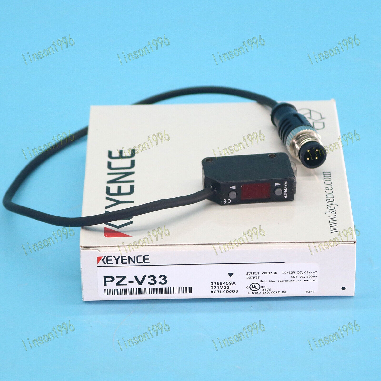 KEYENCE Photoelectric Sensor PZ-V33 - IN BOX SHIP - KEYENCE