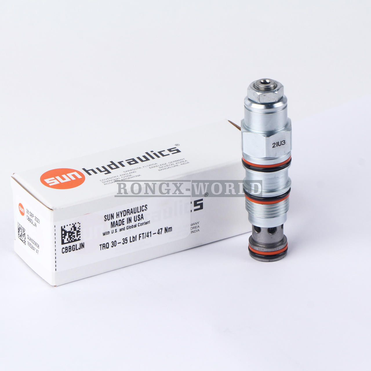 Sun Hydraulics CBBG-LJN Counterbalance Valve Model CBBG LJN - SUN HYDRAULICS