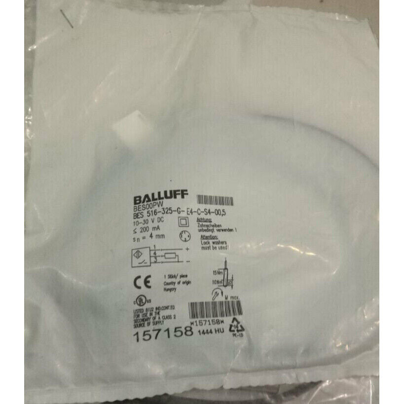 ONE BALLUFF BES 516-325-G-E4-C-S4-00,5 Proximity Switch - ONE BALLUFF