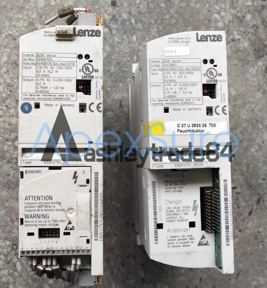 1PC LENZE E82EV751K4B040 SERVO INVERTER E82EV751_4B040