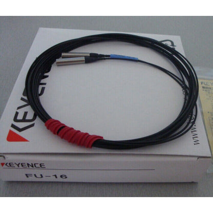 KEYENCE Optical Fiber Sensor FU-16, ONE YEAR Warranty - KEYENCE