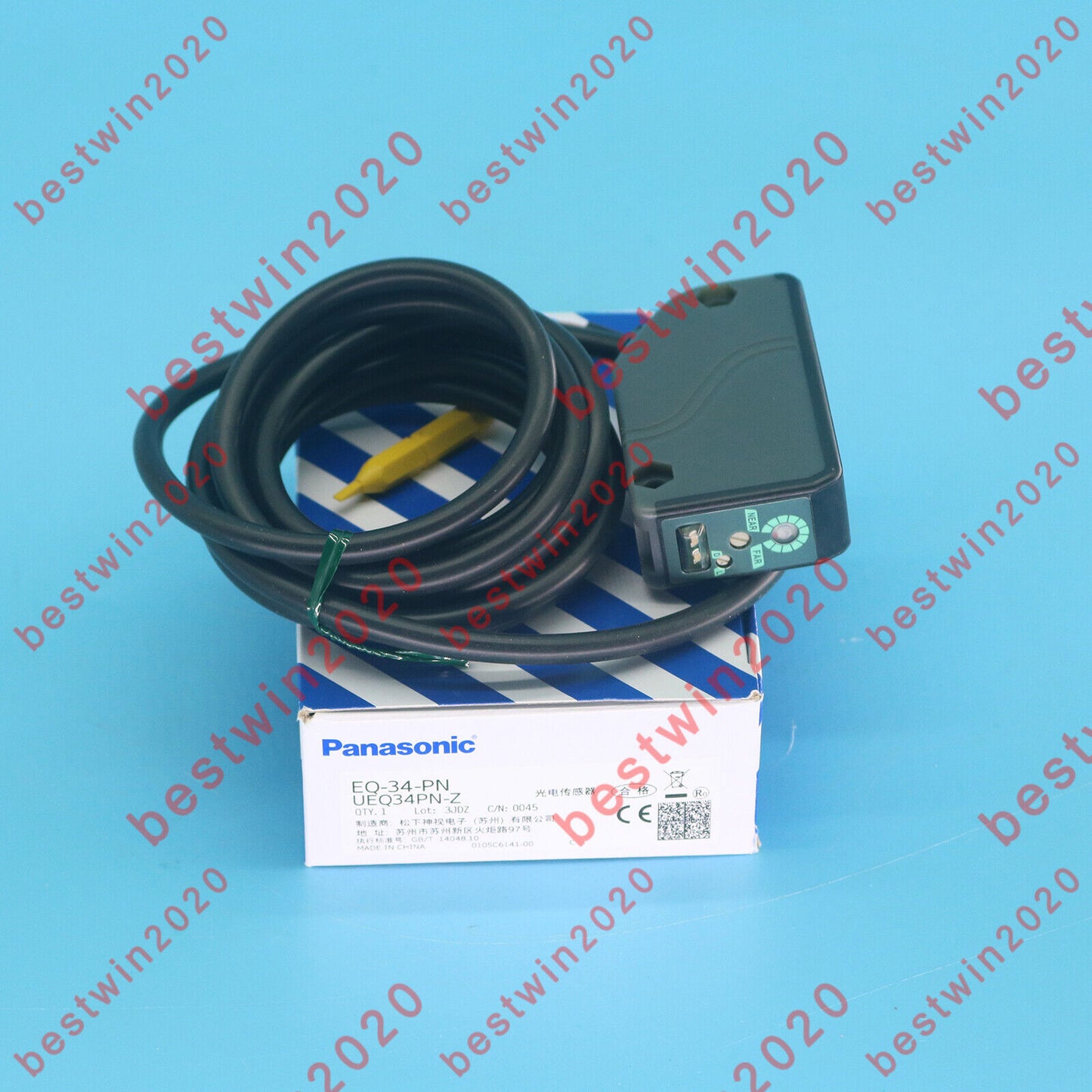 new For Panasonic/SUNX EQ-34-PN Photoelectric Sensor - PANASONIC