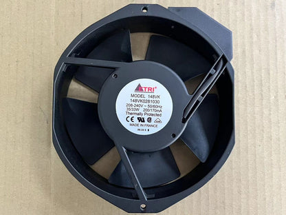 new for ETRI 148VK0281030 208-240V metal frame fan 172*150*38 replace