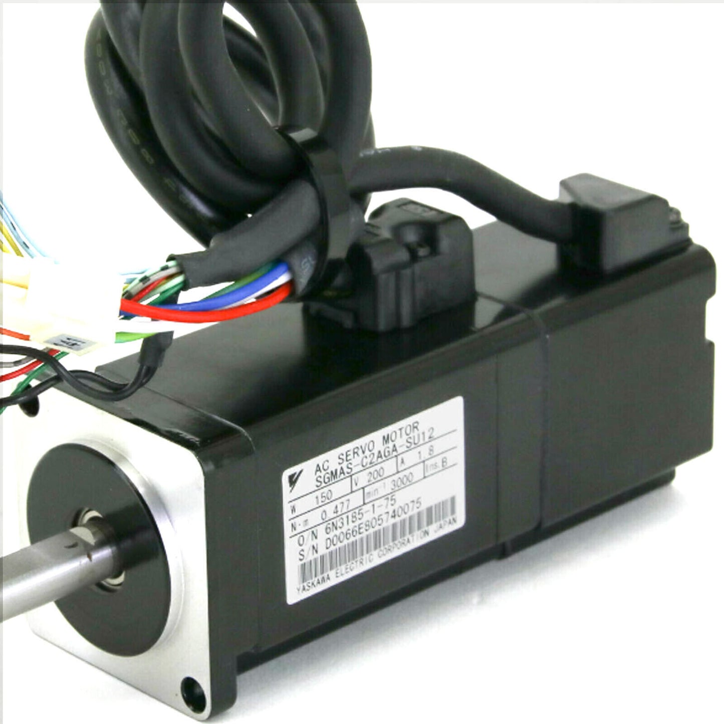 1PC YASKAWA AC SERVO MOTOR SGMAS-C2AGA-SU12