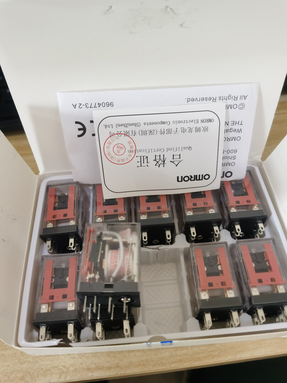 1Box/10pcs Omron MY2N-GS MY2NGS Relays 220/240VAC Free Shipping #OM
