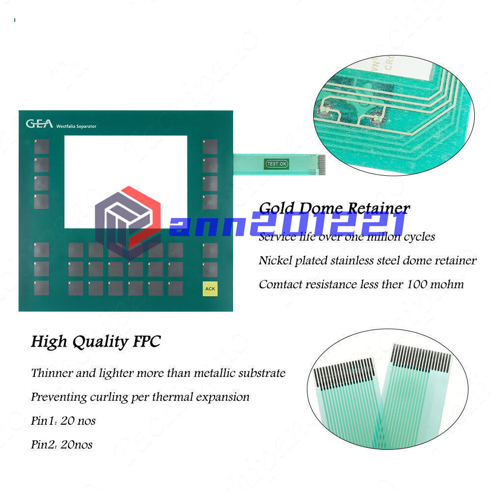 Plastic House Case for GEA 0005-4050-818 OP177B with Keyboard & Touch Screen - GEA