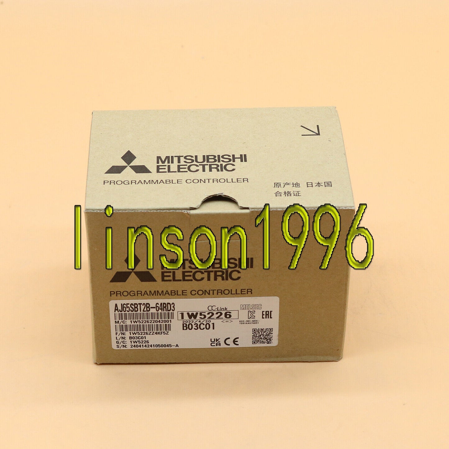 Mitsubishi AJ65SBT2B-64RD3 PLC Module with One Year Warranty - MITSUBISHI