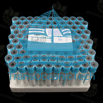 new 100pcs/box Blood coagulation tube 10ml sodium citrate 1:9 blood collection tube.