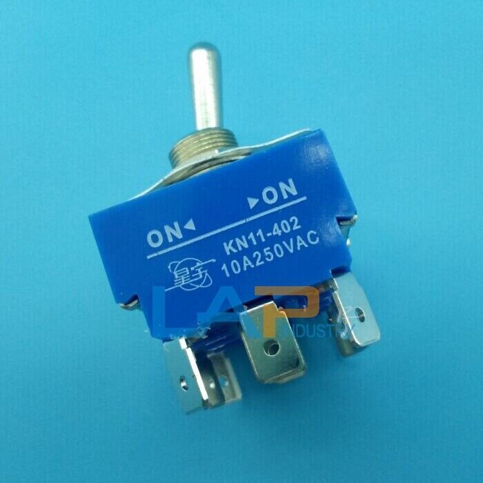 KN11-402 10A 250V 4-Way Toggle Switch - 12 Pin 2-Speed - KONEKT