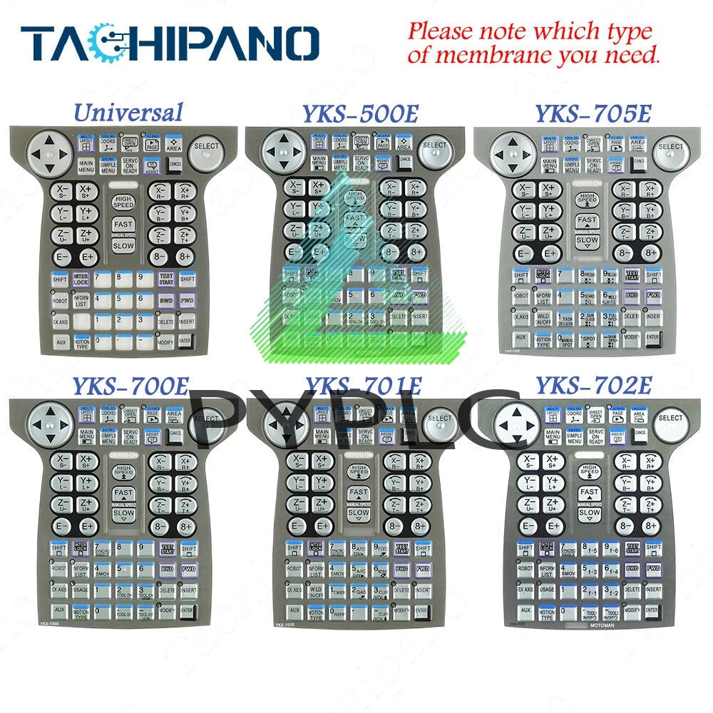 Plastic Case Cover for Yaskawa DX200 JZRCR-YPP21-1 Touch Screen + Overlay + LCD