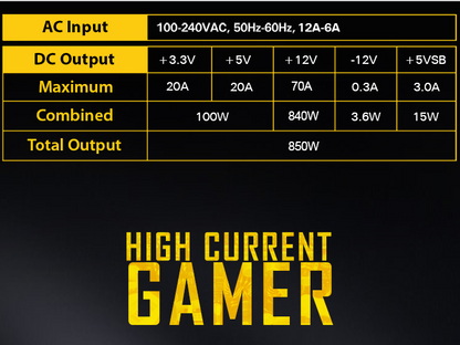 new Antec HCG850 850W full module desktop computer host mute power supply - ANTEC